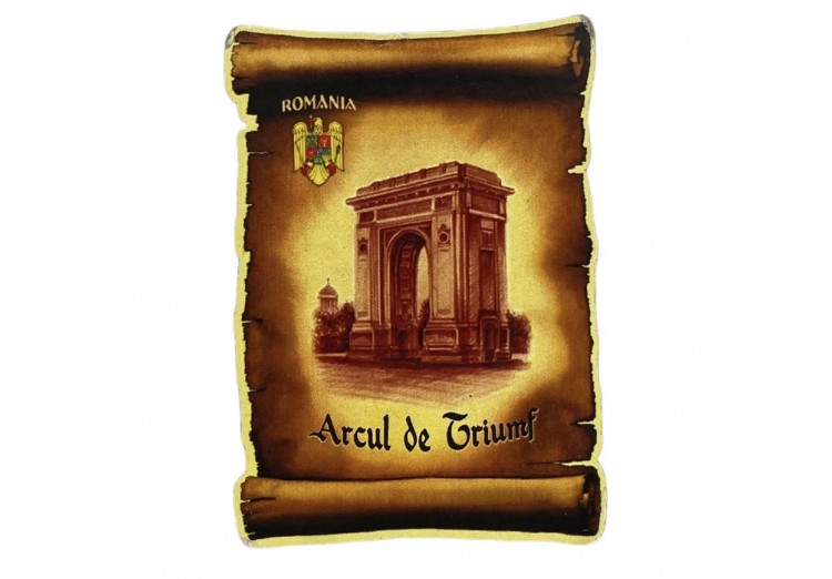 Magnet lemn Arcul de Triumf